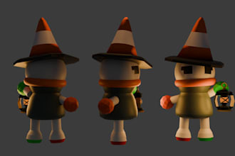 3d model a character