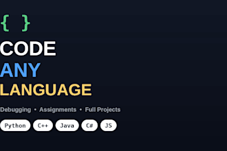 provide programming help and fix code in any language