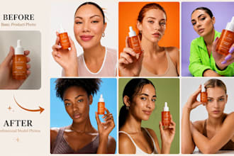 do ai product photography for skincare and cosmetics brands