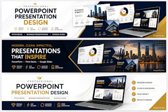 create a business presentation in powerpoint