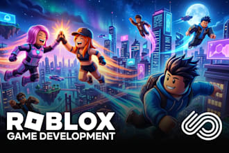 do roblox full game creation, roblox scripter , roblox game developer