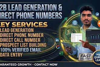 do b2b lead generation and direct phone number