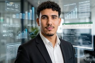 create a financial model and revenue projections in excel