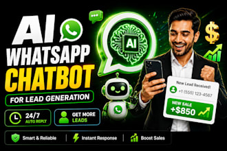 build an ai whatsapp chatbot for customer support 24hr