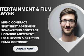 be your entertainment and film lawyer