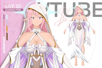 design vtuber character sheet