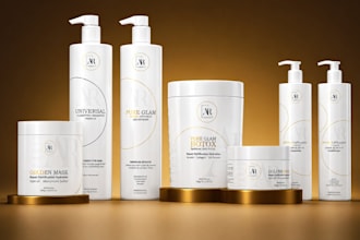 make a label design, cosmetic packaging, box design,pouch label and bottle label