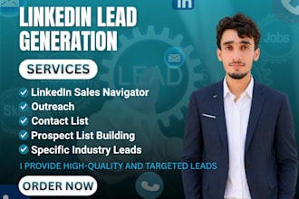 find targeted linkedin leads, decision makers leads, using sales navigator