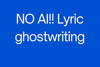 ghostwrite lyrics in english for your song
