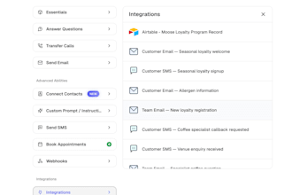 build an ai phone agent for calls, bookings and customer support