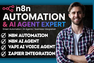 n8n automation n8n ai agent gohighlevel vapi ai voice agent zapier integration
