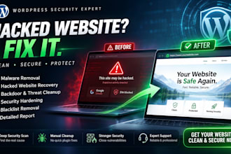 fix your hacked wordpress website and remove malware