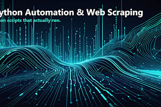 write python scripts for ai powered automation and web scraping