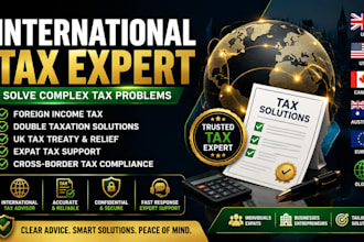 solve international tax foreign income double taxation UK treaty and expat tax