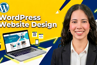 design wordpress, business, and portfolio websites