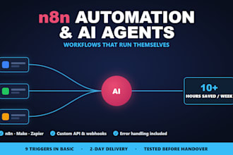 build your n8n automation or ai agent in 24 hours, tested end to end