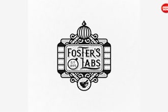 create a old retro vintage logo design