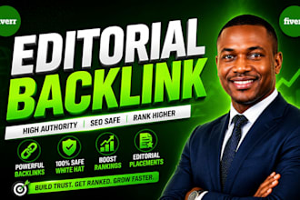 build high authority editorial backlinks