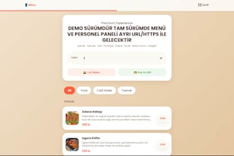 for restaurant qr menu