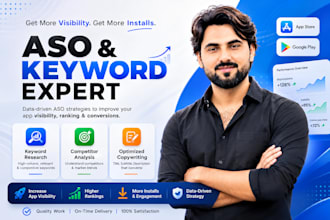 do game or app aso, optimize keywords for app store and google play store