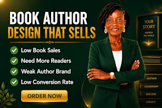 design wordpress author website for book writers and coaches