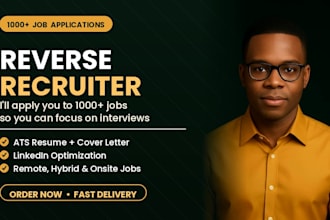 reverse recruiter job search apply to 1000 jobs resume ats cv linkedin