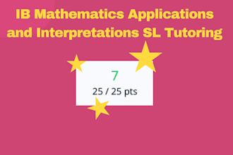 tutor you in ib math ai sl