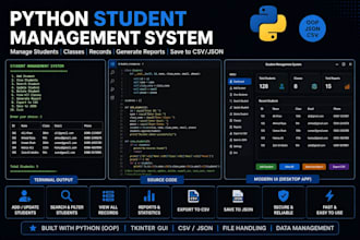 write python scripts, fix bugs, and build oop projects