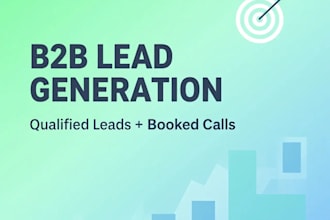 do b2b lead generation and email list building
