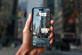 create augmented reality, ar app, virtual try on, location based ar, vpn, gps