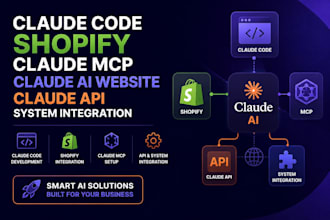 claude code shopify claude mcp claude ai website claude API system integration