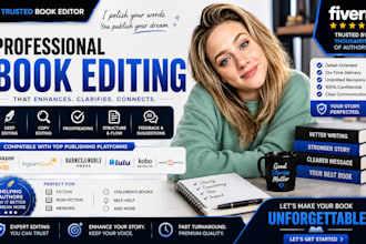 book editing and formatting, developmental editing, proofreading, kdp formatting