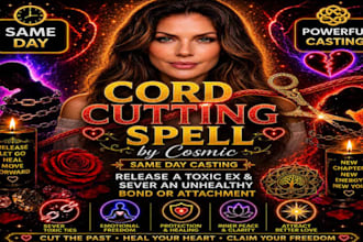 cast curse removal protection spell negative cleanse removal cord cutting ritual