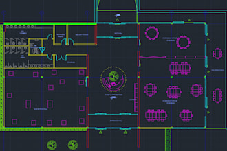convert PDF to autocad dwg floor plans