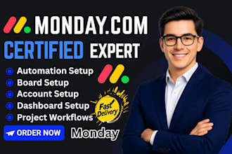 be monday com expert monday workspace crm setup monday com automation workflows