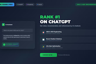 do generative engine optimization GEO and ai SEO to rank on chatgpt perplexity