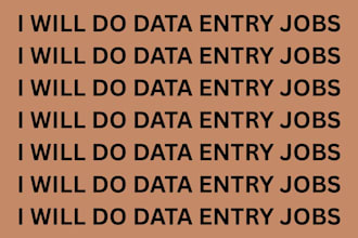 do data entry jobs