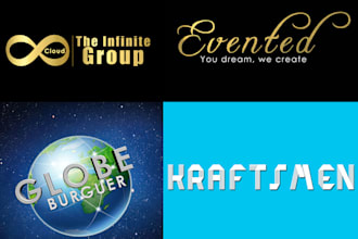 design 2 becautiful logo in 24 hrs with editing psd files