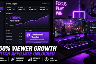 market your twitch livestream viewers campaign for rpg gamer to unlock affiliate