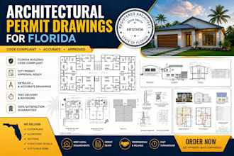 provide structural, civil, mep engineerstamp for florida permit approval