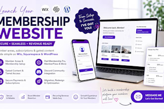 set up squarespace member areas, gated content, and subscriptions