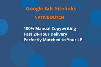 create policy compliant google ads sitelinks and landing page assets