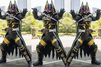 custom cosplay creation full wearable anime armor  props eva foam design