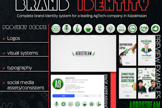 complete brand identity and visual systems for businesses
