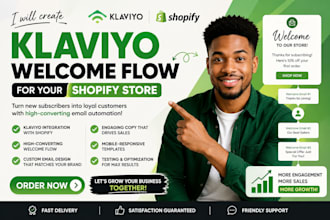 do klaviyo email marketing welcome flow to boost your shopify sales