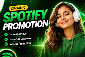 do spotify album promotion, spotify music track promotion