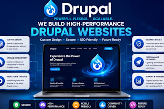 set up and  fix your drupal website