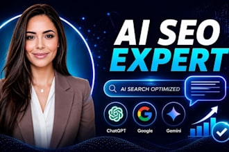 do monthly GEO, aeo, ai SEO optimization to rank website in chatgpt, google