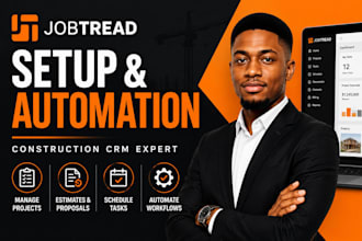 set up, customize and automate jobtread