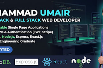 build a custom full stack web application using mern stack